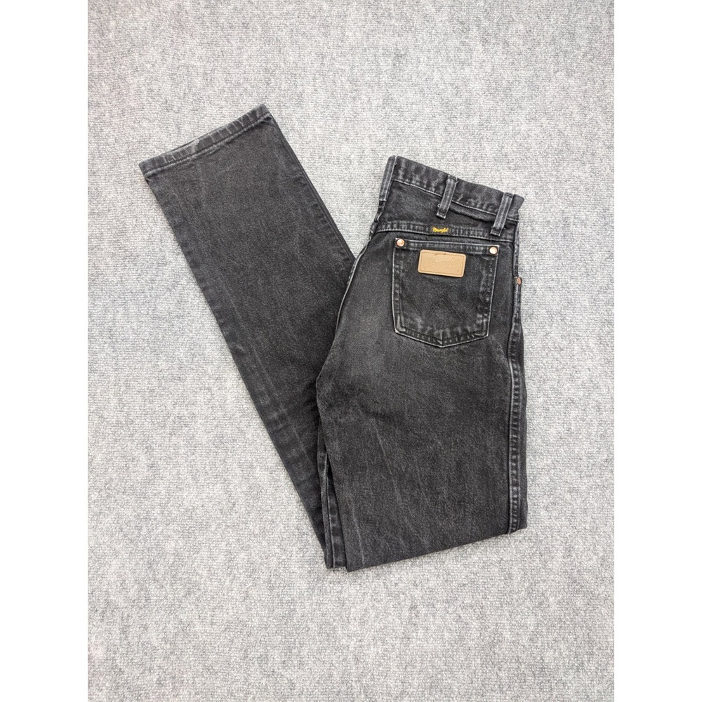 Wrangler Men Straight Jeans Black